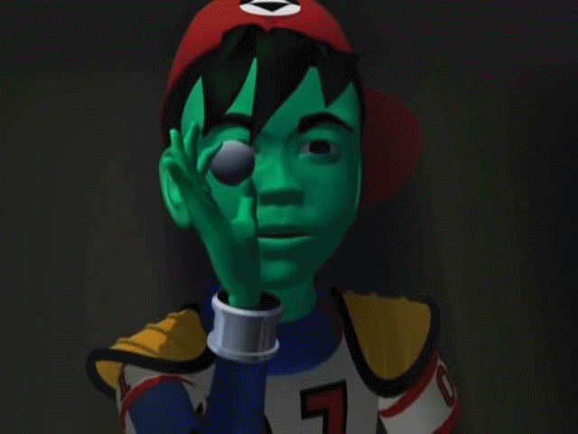 Enzo as Matrix as Megabyte as The Prisoner as Number One
